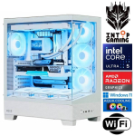 INTOP AQUA Ultra 5 245KF 32GB DDR5 1TB SSD M.2 NVME+2TB RX9060XT 16GB WiFi WIN11