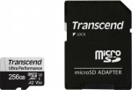 TRANSCEND 256GB microSD w/ adapter UHS-I
