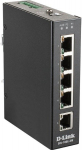 D-Link DIS-100E-5W Industrial 5-Port 10/100Base-T(X) Unmanaged Switch