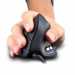Media-Tech VERTIC MT1122 Vertical Wired Optical Mouse Black