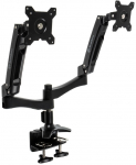 SilverStone SST-ARM22BC Dual Monitorhalterung - schwarz