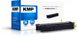 KMP Toner Kyocera TK-5140TK5140 yellow 5000 S. K-T75Y remanufactured
