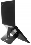 R-Go Riser Attachable Laptop Stand, Adjustable, Black