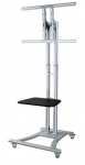 TV SET ACC FLOOR STAND SILVER/27-60" PLASMA-M1800E NEOMOUNTS