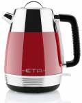 ETA | Storio Kettle | ETA918690030 | Standard | 2150 W | 1.7 L | Stainless steel | 360&deg; rotational base | Red