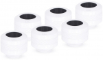 Alphacool Eiszapfen PRO 13mm HardTube fitting G1/4 - white sixpack
