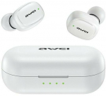 Awei Bluetooth headphones 5.1 T13 Pro TWS white