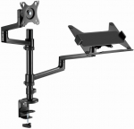 Gembird MA-DA-04 monitor mount / stand 81.3 cm (32") Desk Black