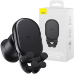 Stable Gravitational Wireless Charging Car Mount Baseus Pro 15W (black)