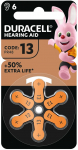 Duracell Batterie H&ouml;rger&auml;te EasyTab 13 PR48 NEU 6St.