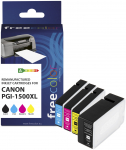 Freecolor Patrone Canon PGI-1500XL Multipack BKCMY remanufactured