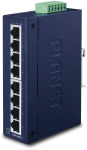PLANET ISW-801T network switch Unmanaged L2 Fast Ethernet (10/100) Blue