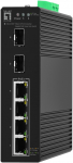 LevelOne Switch 6x GE IGS-2106P 2xSFP, 4xPoE Outputs sw