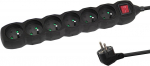 Esperanza ELK219K power extension 5 m 6 AC outlet(s) Indoor Black