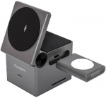 Choetech T632-F 3-in-1 15W inductive charger (black)