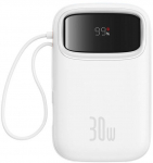 Baseus QPow 2 10000mAh 30W Powerbank White