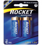Rocket LR14-2BB (C) Blister Pack 2pcs