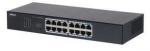 Dahua Technology S3016-16GT network switch Unmanaged L2 Gigabit Ethernet (10/100/1000) Desktop/Wall-Mounting Black