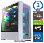 INTOP AQUA Ryzen 7 7700X 32GB DDR5 1TB SSD M.2 NVME+2TB RTX5060 8GB no-OS