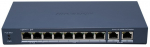 Hikvision DS-3E1310HP-EI 8 Port Fast Ethernet Smart POE Switch