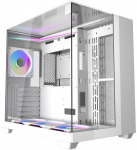 Darkflash TH285 computer case (white) + 4 fans