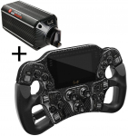 Asetek SimSports Invicta Formula Lenkrad - schwarz + The Invicta Wheelbase (27 Nm)