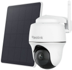 Reolink Argus Series B430 Dome Camera with Solar Panel (White, 5MP, WLAN)