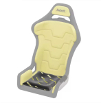 Sabelt Sim Racing Sim Foam Pro Kit seat cushion 40x50 cm - black