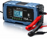 Qoltec Charger 12V 15A AGM GEL LiFePO4 Rectifier