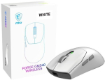 MSI Forge GM340 W White WIRELESS Gaming Maus