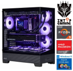 INTOP AQUA Ryzen 5 7600X 32GB DDR5 1TB SSD M.2 NVME RX9060XT 16GB WIN11