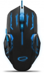 Esperanza MX403 Apache Optical Gaming 6D USB Wired Mouse blue and black