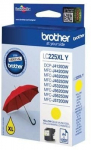 Brother LC-225XLY High Yield Yellow Ink Cartridge