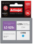 Activejet AB-525CN Ink (replacement for Brother LC525C; Supreme; 15 ml; cyan)