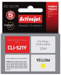 Activejet ACC-521YN Ink (replacement for Canon CLI-521Y; Supreme; 10 ml; yellow)