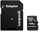 GOODRAM 128GB MICRO CARD cl 10 UHS I + adapter