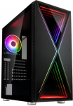 Kolink Void X ARGB Midi-Tower Case - Black with Infinity Mirror & RGB Lighting