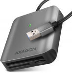 AXAGON CRE-S3 Externer Kartenleser USB-A 3.2 Gen 1, 3-Slot, SD/microSD/CF, UHS-II