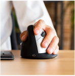 R-Go HE Mouse Wireless Black Silver