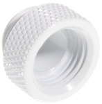 Bitspower adaptor G1/4 Zoll to IG 1/4 Zoll - White