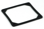 Vibration damper 80mm fans black