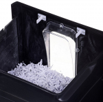 Shredder Activejet ASH-2502C, P-4, 28 l, shreds 4x40 mm, black