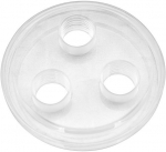 Singularity Computers Protium Triple Port Cap, cover for expansion tank - acrylic, transparent