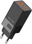 Beline Charger 65W GaN 2xUSB-C +USB-A only head black