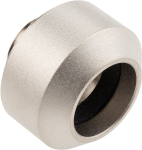 Optimus 14 mm Satin Nickel Hard Tube Fitting for Watercooling