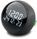 Muse M-197 BT clock radio with Bluetooth, FM, wireless