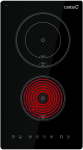 CATA TD 3002 BK Black built-in 29 cm ceramic hob, 2 zones
