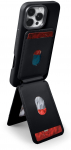 LAUT MAGADD Card Wallet Black MagSafe with stand function