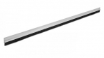 Delock brush strip 20 mm with aluminum profile, straight, 1 m