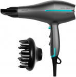 Cecotec Hair dryer | IoniCare 5300 Maxi Aura Black | 2200 W | Number of temperature settings 3 | Ionic function | Black/